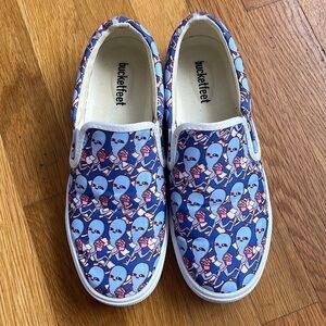 Bucketfeet Backpack Alien ship on women 8 mens 6.5